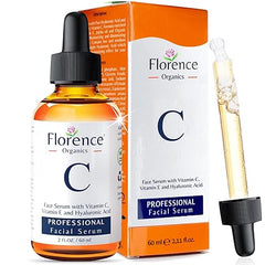 Vitamin C Serum For Face – Anti - Aging Facial Serum with Vitamin C, Hyaluronic Acid, Niacinamide, B5 & Vit E. Brightening Facial Essence for Dark Spots, Fine Lines, Wrinkles & Glowing Skin, 2 Fl Oz - Showlu Well Nation Store