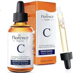 Vitamin C Serum For Face – Anti - Aging Facial Serum with Vitamin C, Hyaluronic Acid, Niacinamide, B5 & Vit E. Brightening Facial Essence for Dark Spots, Fine Lines, Wrinkles & Glowing Skin, 2 Fl Oz - Showlu Well Nation Store